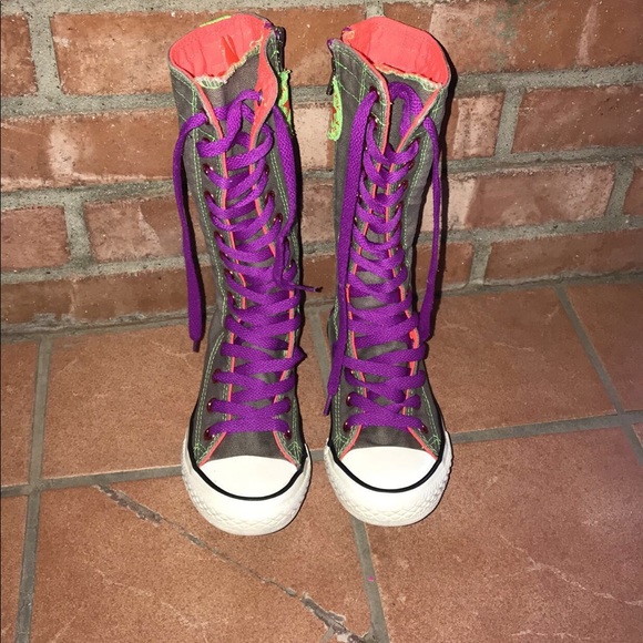 Converse Other - Converse* All Star 🌟lace up girl sneakers